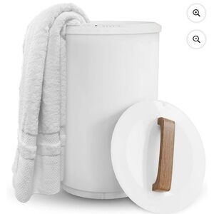 White Towel Warmer Heated